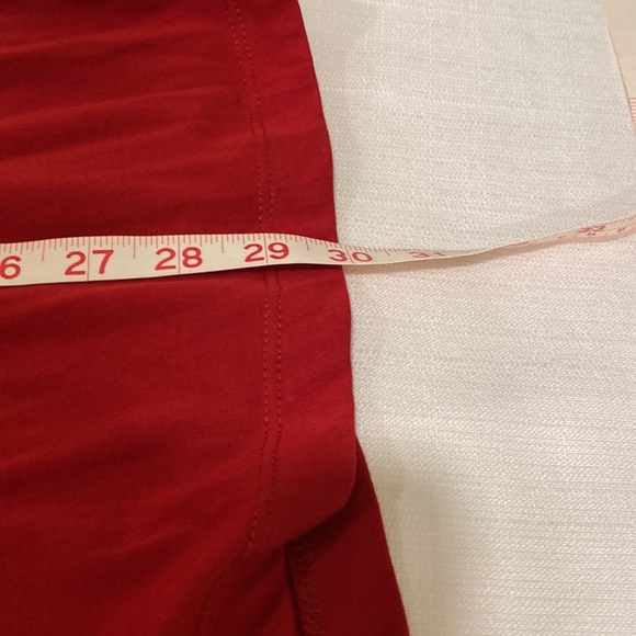 True Religion Red Dahlia Pier Logo Short Sleeve Tee NWT - Picture 8 of 8